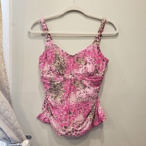 Maidenform Custom Lift and Support Tankini - Sz 38C US